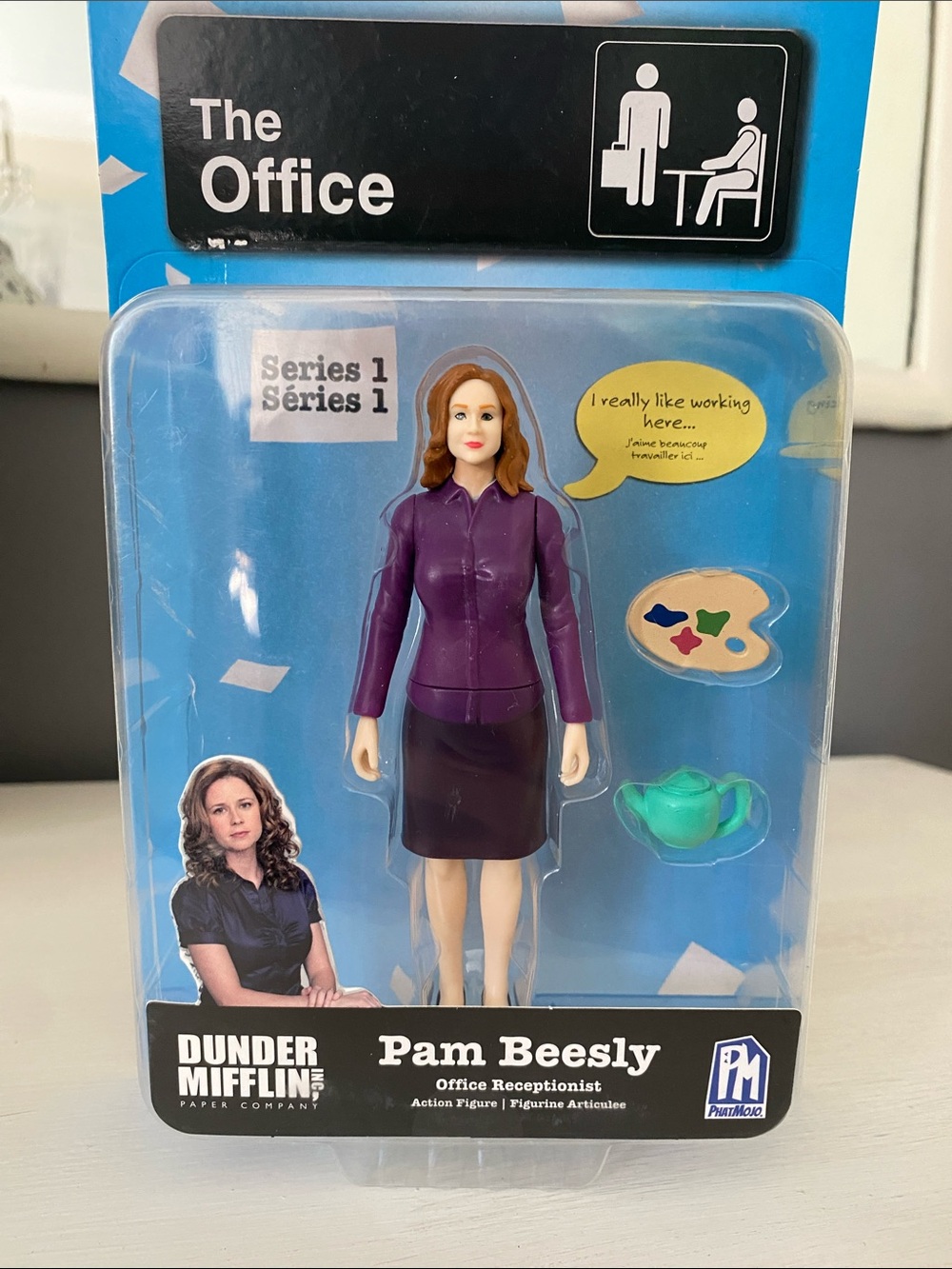 Pam Beesly The Office Action Figure - New in Box